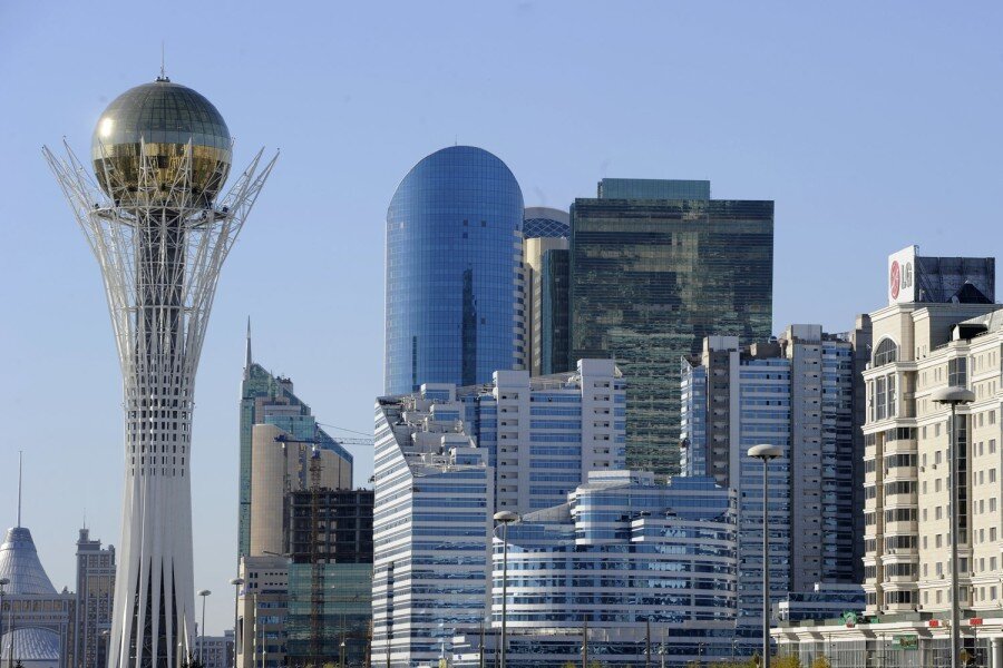 Stadtzentrum Astana